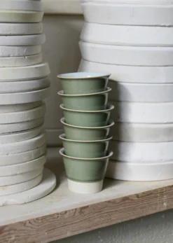 1616/ Arita Manz Contour Hojicha kop