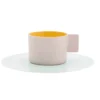 Arita - S&B Coffee Cup and Saucer Light Pink
