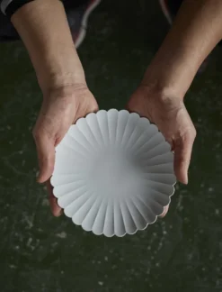 Arita - TY Palace Plate 160 unglazed grey