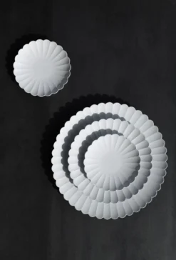 Arita - TY Palace Plate 160 unglazed grey