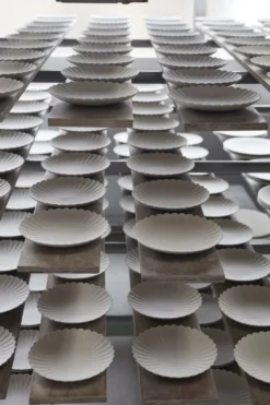 Arita - TY Palace Plate 110 unglazed grey