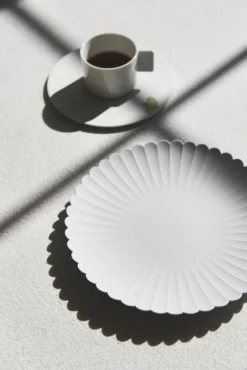 Arita - TY Palace Plate 220 unglazed grey