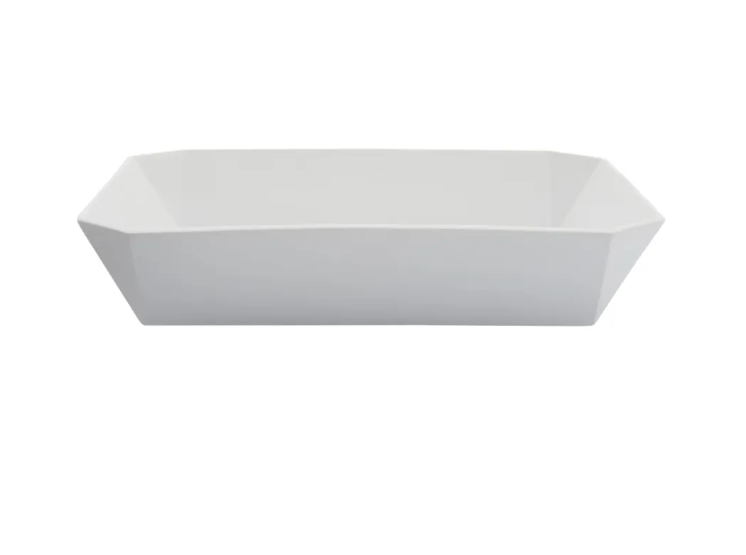 Arita - TY Square Bowl Unglazed Grey 220