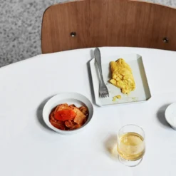 Arita - TY Square Plate unglazed Grey 200