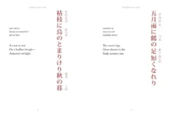 Coffee table book - Haiku