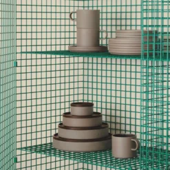 Hasami Porcelain - Kopper med hank // Natur brun