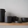 Hasami Porcelain - Mælkekande // Mat sort