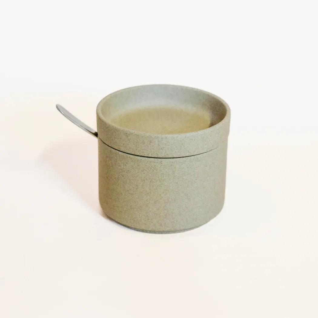 Hasami Porcelain - Sukkerskål // Natur brun