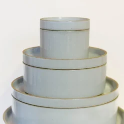 Hasami Porcelain - Tall Bowl // Glaseret grå