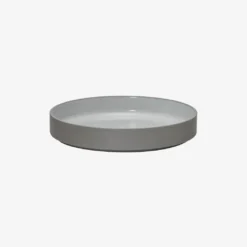 Hasami Porcelain - Tall Bowl // Grå og hvid