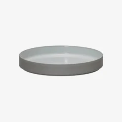 Hasami Porcelain - Tall Bowl // Grå og hvid
