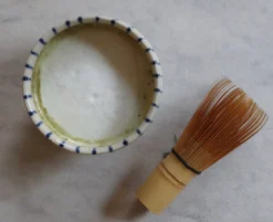 Japansk kop med blå striber