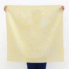 Japansk vægophæng: Furoshiki med gule striber
