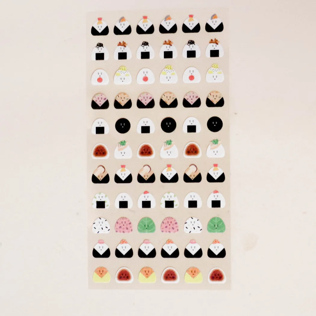 Klistermærker: Nippon ippai riceball (Onigiri)
