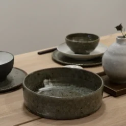 Kōyō fad med grøn glasur