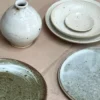 Kōyō tallerken med brune nister