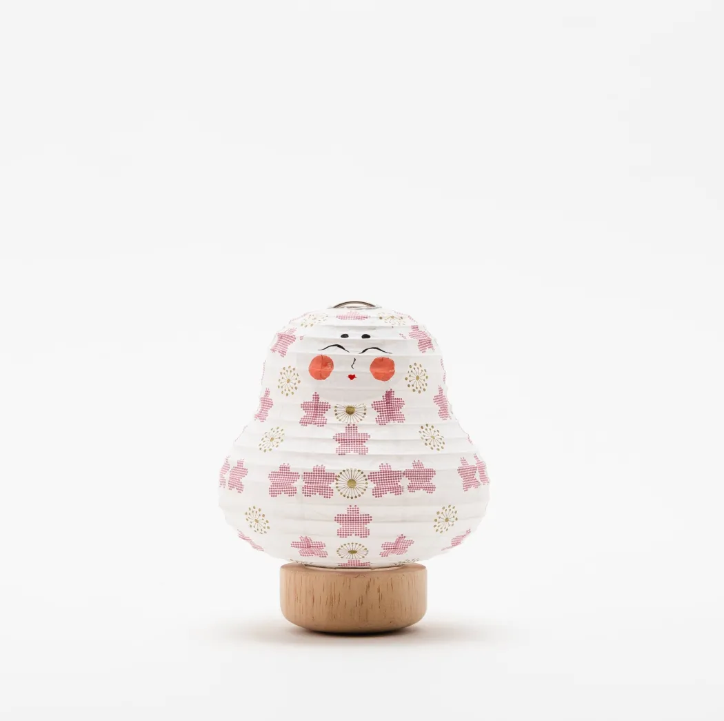 Mame cocolan lampe - Daruma i pink