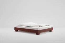 RYE - Cubico Bed Frame / Dark Amber