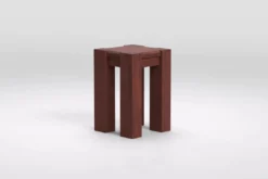 RYE - Solido Side Table / Dark Amber