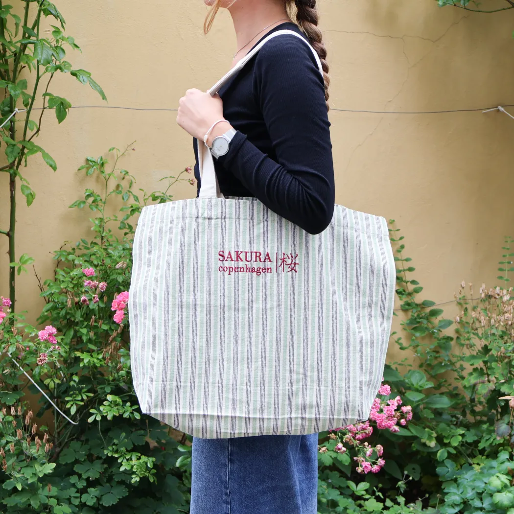 Sakura Copenhagen tote bag - Striber