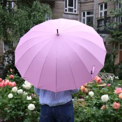 Sakura-paraply med blomstermotiv