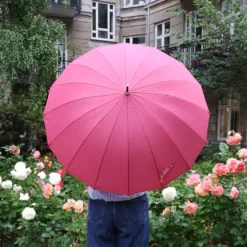 Sakura-paraply med blomstermotiv