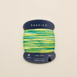 Sashiko KASURI tråd fra Daruma - Shaved Ice / 402
