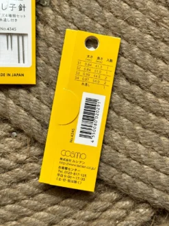 Sashiko - nåle med nåletråder