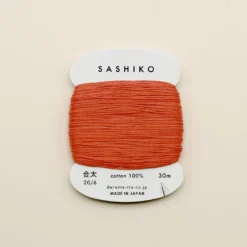 Sashiko tråd fra Daruma - Brændt orange / 214
