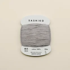 Sashiko tråd fra Daruma - Grå / 217