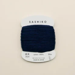 Sashiko tråd fra Daruma - Mørkeblå / 216