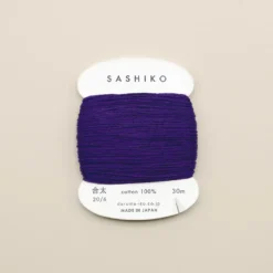 Sashiko tråd fra Daruma - Mørk lilla / 223