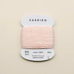 Sashiko tråd fra Daruma - Pastel lyserød / 209