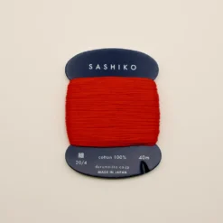 Sashiko tråd fra Daruma - Rød / 213