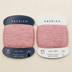 Sashiko tråd fra Daruma - Støvet lyserød / 211