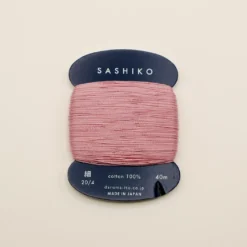 Sashiko tråd fra Daruma - Støvet lyserød / 211