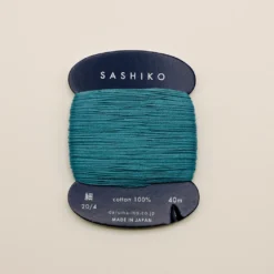 Sashiko tråd fra Daruma - Teal / 205
