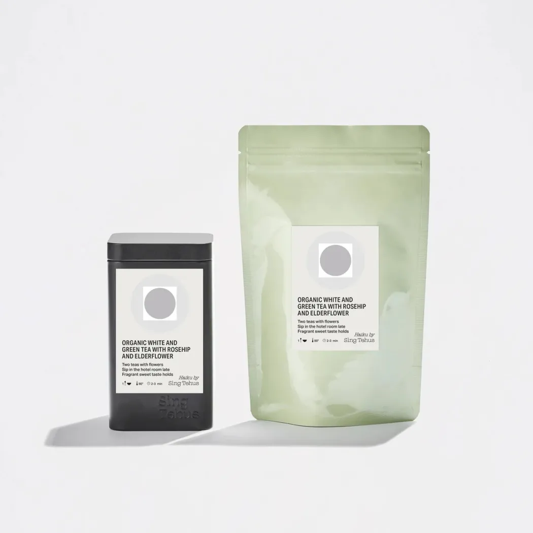 Sing Te: Organic White and Green Tea with Rosehip and Elderflower 100 g