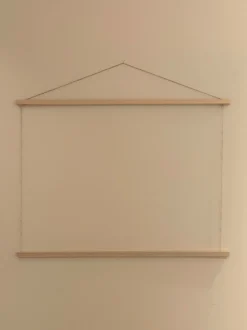 Træophæng til furoshiki i egetræ