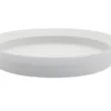 TY Round Deep Plate Gray 200 unglazed