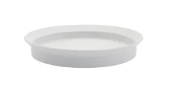 TY Round Deep Plate Gray 200 unglazed